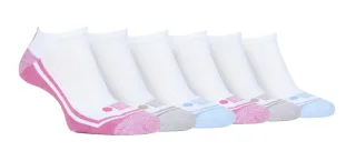 JEEP - 6 Paar Damen Performance Poly Low Knöchel Länge Trainer Socken
