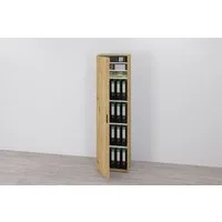 FMD Mehrzweckschrank Inca 1 Flurschr., Aktenschr., verstellb. Böden, mit/ohne Spiegel, B: 50 cm