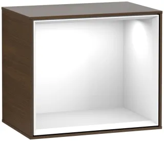 Villeroy & Boch Regalmodul Finion G580 418x356x270mm mit Wandbeleuchtung, G580GFGN G580GFGN