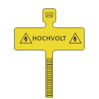 Dönges Spezialkabelbinder Hochvolt , Maße:200 x 2,5mm