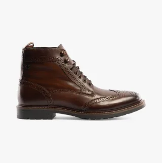 Base London DEALER Herren Stiefel Braun