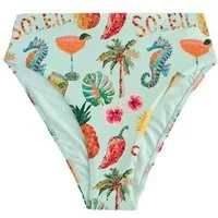 Next Highwaist-Bikini-Hose High-Waist-Bikinihose mit hohem Beinausschnitt (1-St)
