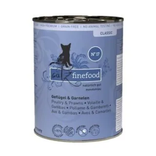 Catz finefood Nassfutter Katze Classic Adult No. 17 Geflügel und Garnele 12x400 g
