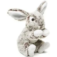 Uni-Toys Kuscheltier Hase mit Schlappohren - verschiedene Fellfarben - 15 cm - Plüschtier, zu 100 % recyceltes Füllmaterial