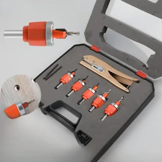 Forstner Bit Set with Edge Banding Punching Pliers Countersink Drill Bit Woodworking Screw Extractor Demolition Wood Dri