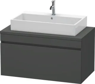 Duravit DuraStyle Konsolenwaschtischunterbau wandhängend Graphit Matt 1000x548x512 mm - DS531404949 DS531404949