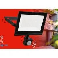Briloner Leuchten LED Flutlichtstrahler VARO, LED fest integriert, 17,5x21x4 cm, Garage, Garten, Auffahrt
