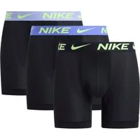 Nike Underwear Boxershorts BOXER BRIEF 3PK (Packung, 3-St., 3er) mit NIKE Logo-Elastikbund
