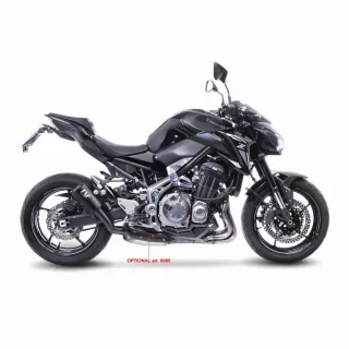 LeoVince Sportauspuff LV-10 Full BLACK Edition Kawasaki Z900 A2 (35/70kW) Bj.2018-2024 EURO4/EURO5