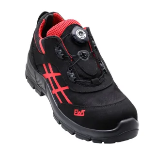 Sicherheitsschuhe | EWS | Dynamic Safety S3 - Red Edition | Stahlkappe | Größe 38-48 | Arbeitsschutz Größe:EU 38 / UK 5