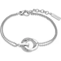 JETTE Armband JETTE Damen-Armband 925er Silber 30 Zirkonia, SWING