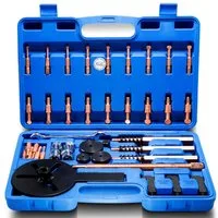 CCLIFE Radnabenabzieher 36-in-1 3-Klauen Lagerabzieher Set mit Haken- und Kugelkopfmethoden