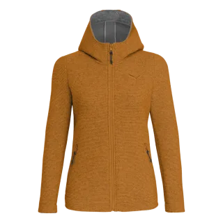 SALEWA - Sarner 2 Layers Wool Kapuzenjacke Damen - Beige (Gr.36)