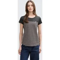 TOM TAILOR Denim T-Shirt T-Shirt T-Shirt mit Streifenmuster