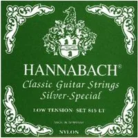 Hannabach Saiten, (K-Git.Saiten Satz 815 grün Nylon Low Tension), K-Git.Saiten Satz 815 grün Nylon Low Tension - Konzertgitarrensaiten
