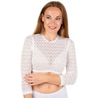 MarJo Dirndlbluse Dirndlbluse - RIEDBACH - weiß