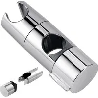FOUORTUNATE-BEE Brausehalter Halterung Duschkopfhalter für Gleitstange Verstellbar 18-25 mm