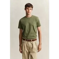 Gant T-Shirt REG SHIELD SS T-SHIRT mit Logostickerei auf der Brust