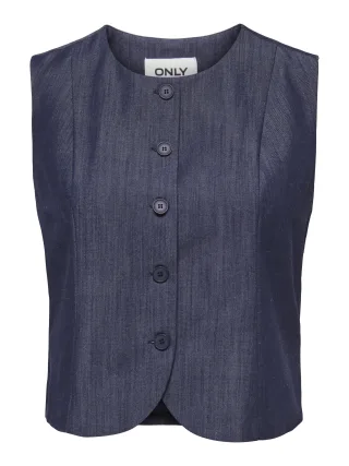 ONLY - ONLMALENA-ELANY O-NECK VEST TLR Navy Blazer - Gr. - 36