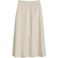 Marc O'Polo Lederrock natur,Casual,Bio-Baumwolle,Unifarben,Loose Fit