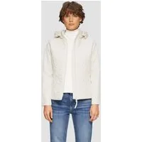 s.Oliver Funktionsjacke Outdoor-Jacke Materialmix-Jacke mit Steppmuster im Slim Fit