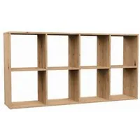 Selsey Standregal MALAX, Regal mit 4, 6 oder 8 Fächern – flexibel aufstellbar