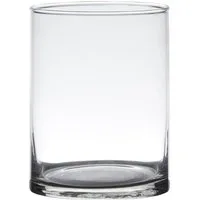 Hakbijl Glass Dekovase ZYLINDER, Farbe: transparent, Höhe: 15cm