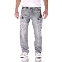 Big Seven Cargojeans Big Seven Brian Cargo Herren Jeans Hose - 5 verschiedene Waschungen