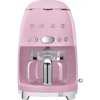 Smeg Filterkaffeemaschine DCF02PKEU, 1,25l Kaffeekanne, Permanentfilter, Papierfilter 1x4