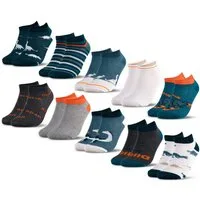 OCCULTO Sneakersocken Kinder Sneaker Socken Motive 10er Pack (Modell: Motivo) (10-Paar)