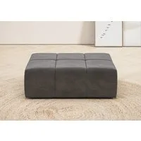 Home affaire Polsterhocker Ancona, Polsterhocker passend zum Sofa, Breite 107 cm, passend zur "Ancona"-Polsterserie, auch in Cord + Easy Care