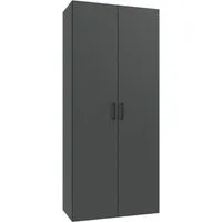 Wimex Kleiderschrank Mugano,in 3 Breiten, 2 Tiefen, viele Farben, Made in Germany (in Basic oder Premium Ausstattung) mit kurzen Griffen aus Metall