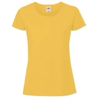 Fruit Of The Loom Womens/Ladies Ringspun Premium T-Shirt (Sonnenblume)