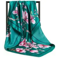 Zaewry Halstuch 90x90cm Quadratische Schals für Damen, (1-St), Mode Kopftuch Bandanas Haartuch Halstuch Haarschmuck