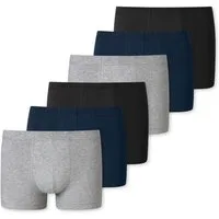 Schiesser Boxershorts Organic Cotton schlichtes Design, im 6er Pack