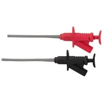 Monacor Klemmprüfspitzen-Paar, 5 A 0070160 Stromadapter