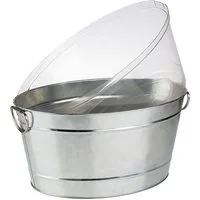 APS Wein- und Sektkühler TIN, Metall, 18 Liter Fassungsvermögen
