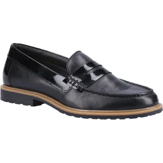 Hush Puppies Damen/Damen Verity Leder Freizeitschuhe (Schwarz)