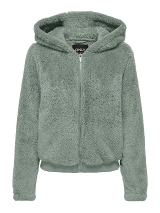ONLY - ONLNEWANNA CONTACT SHERPA JKT OTW NOOS Lily Pad - Gr. - M