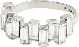 pilgrim - Recycelter Ring - Create silver - Gr. - OS