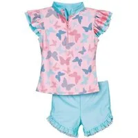 Playshoes Badeshorts UV-Schutz Bade-Set Schmetterlinge