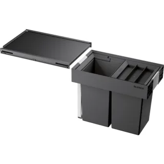 Blanco Abfallsystem 521467 2 Behälter, mit Systemdeckel, 2x 8 l, Eimerdeckel 8 l