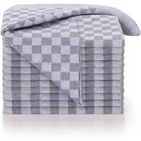 Blumtal Geschirrtuch Premium Geschirrhandtücher in 50 x 70 cm, (Set, 20-tlg., 5, 10 oder 20 Geschirrtücher), 100% Baumwolle, Oeko-TEX® Zertifiziert