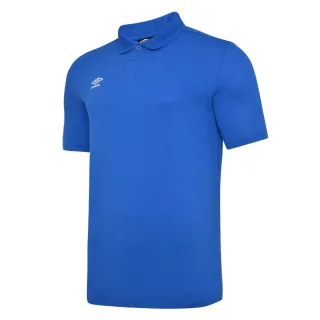 Umbro Herren Essential Polo Shirt (Königsblau/Weiß)