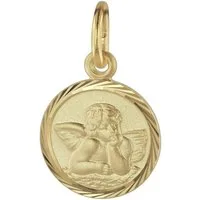 trendor Engelanhänger 08618, Schutzengel Anhänger Gold 585