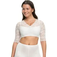 Susa Dirndlbluse Dirndlbluse halbarm Wiesn-Zauber (Stück, 1-tlg) -