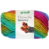 Gründl 100 Gramm Filzwolle Spectra Wolle Farbauswahl Häkelwolle