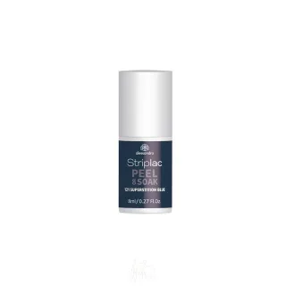 Alessandro Striplac Peel or Soak 121 Superstition Blue 8 ml