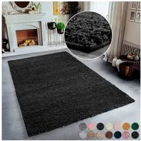 OTTO home Hochflor-Teppich Viva Shaggy, in Standard- und Premium-Qualität, 30 mm oder 45 mm Höhe, rechteckig, Uni Farben, einfarbig, weich, kuschelig, Läufer, Kundenliebling