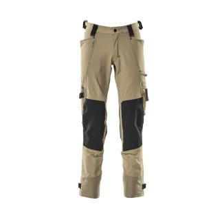 MASCOT Hose mit Knietaschen ADVANCED Hellkhaki 56 - 17079-311-55-82C56